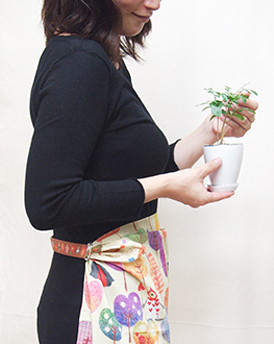 環境に考慮した生地